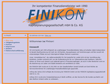 Tablet Screenshot of finikon.de